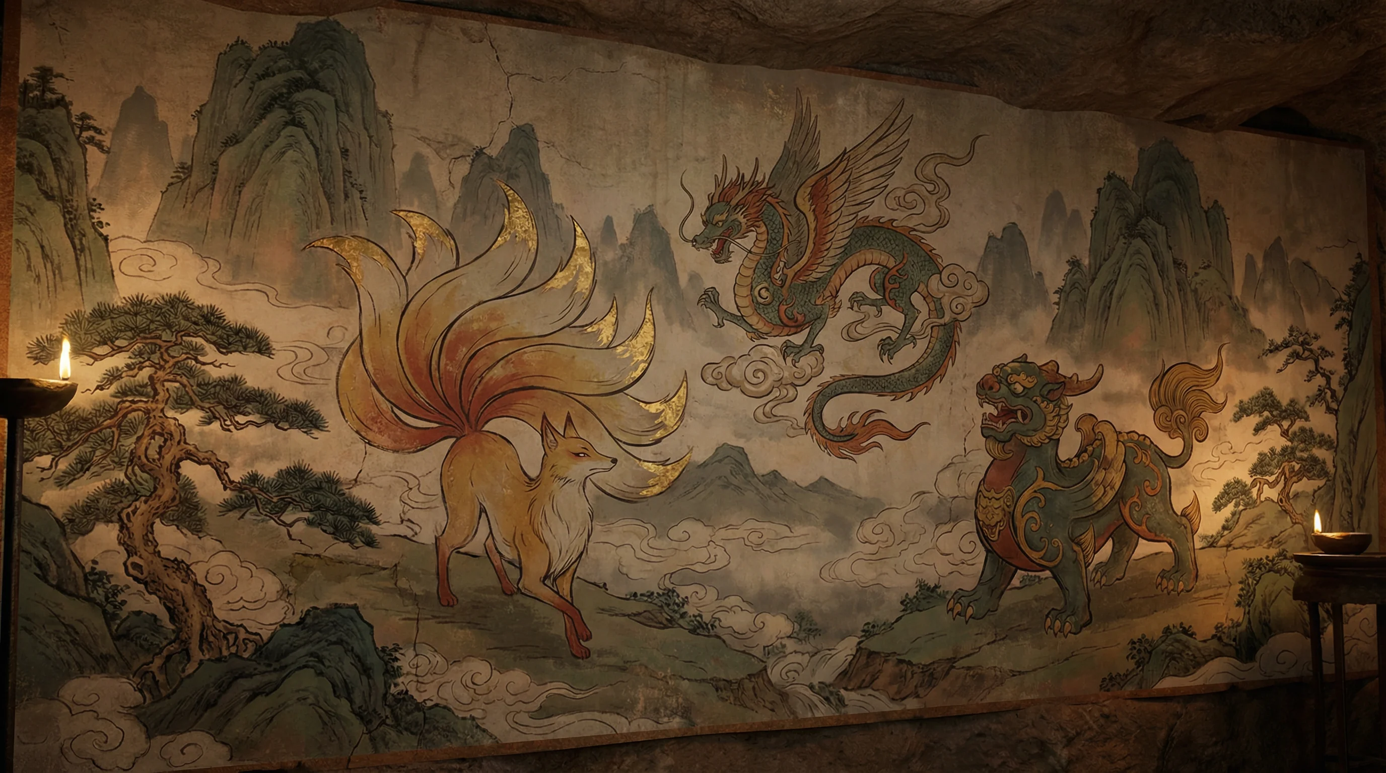 山海经 - 美女扒开尿口让男人桶进 上古神兽动漫